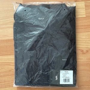 Mens black XL long sleeve RVCA shirt